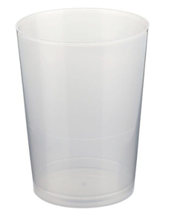 VASO DE SIDRA PP 580ML CAJA DE 240 UNIDADES