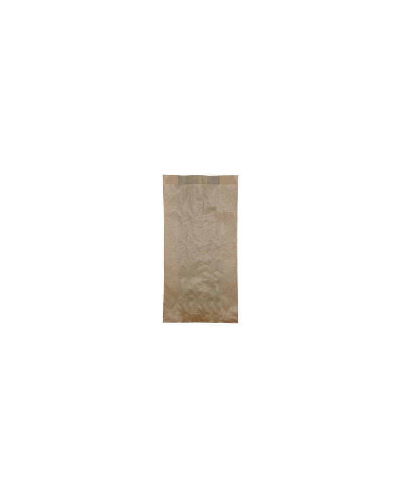 BOLSA DE PAPEL KRAFT 17+6X32 PAQUETE DE 100 UNIDADES