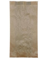 BOLSA DE PAPEL KRAFT 17+6X32 PAQUETE DE 100 UNIDADES