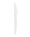 CUCHILLO BLANCO 16,5 CMS REUTILIZABLE (PAQUETE DE 100 UNIDADES)
