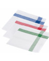 PAÑO SARGA BLANCO 55X55 PAQUETE DE 12 UNIDADES