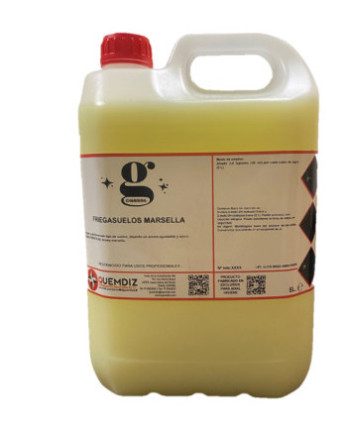 FREGASUELOS MARSELLA QUEMDIZ CLEANING GARRAFA DE 5 LITROS