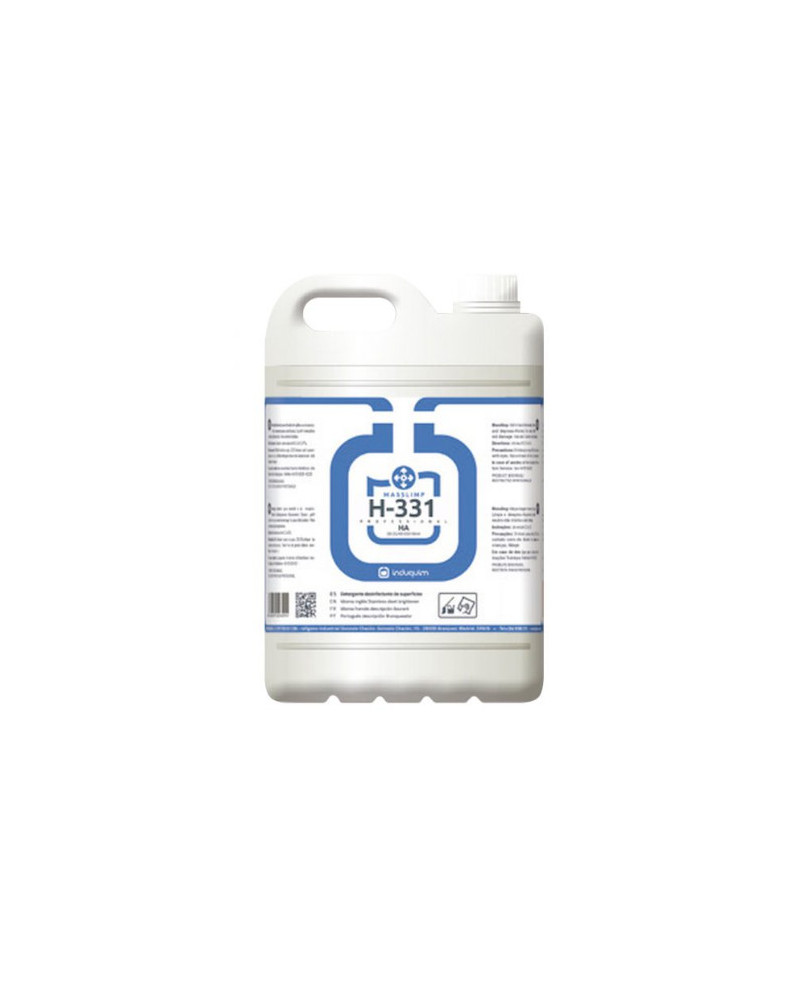 DESINFECTANTE DETERGENTE MASSLIMP DESINCOL H-331 GARRAFA DE 5 LITROS