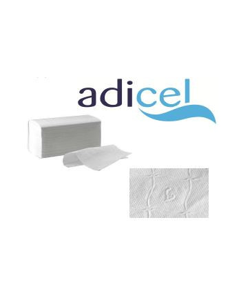 TOALLA Z ECOPASTA ADICEL (20 PAQUETES) L 22.5X21CMS LISMA