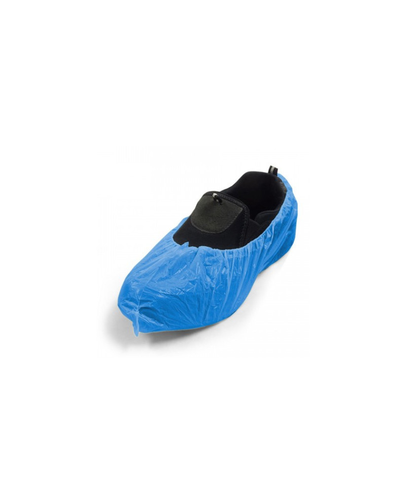 CUBREZAPATOS DESECHABLES PE AZUL GALGA 80 AZUL PAQUETE DE 100 UNIDADES