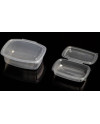 ENVASE MICROONDABLE RECTANGULAR CON TAPA BISAGRA DE 1000ML PAQUETE DE 50 UNIDADES
