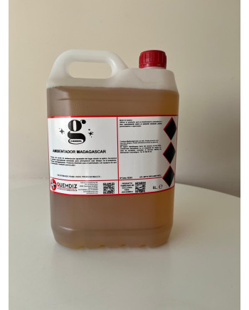 AMBIENTADOR QUEMDIZ CLEANING MADAGASCAR GARRAFA DE 5 LITROS