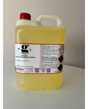 LIMPIADOR MOQUETAS QUEMDIZ CLEANING GARRAFA DE 5 LITROS