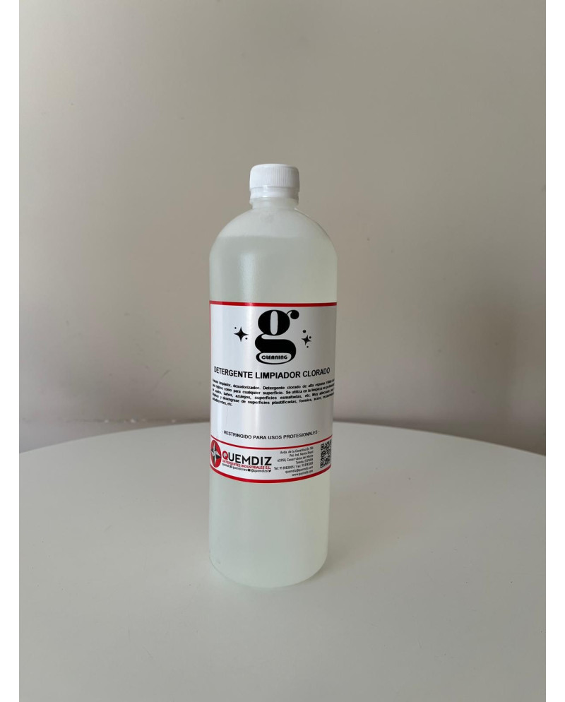 LIMPIADOR CLORADO QUEMDIZ CLEANING BOTELLA DE 1 LITRO