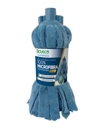 REC.FREGONA MICROFIBRA TIRAS AZUL PROFESIONAL (UNIDAD)