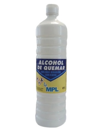 ALCOHOL DE QUEMAR BOTELLA DE 1 LITRO