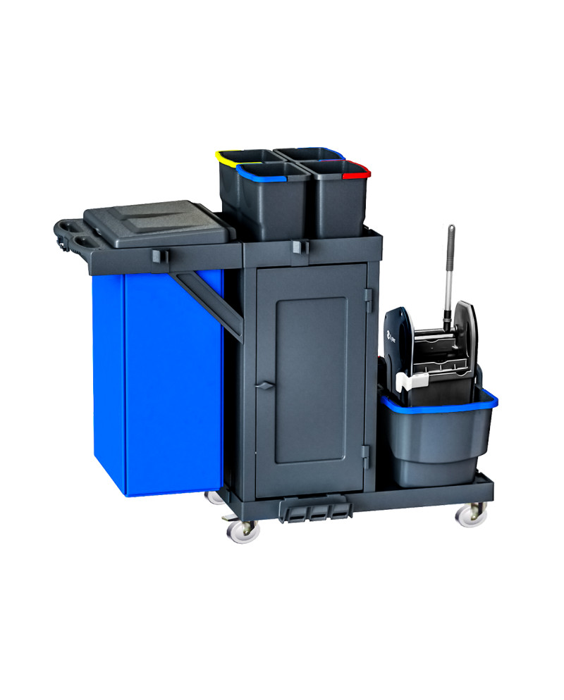 CARRO LIMPIEZA CERRADO LYTEC VELETA NEGRO