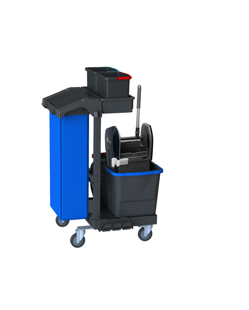 CARRO LIMPIEZA COMPLETO LYTEC STAFF EZKABA NEGRO