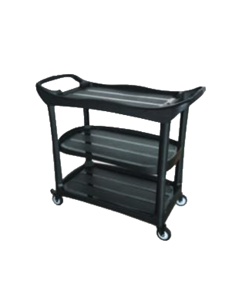 CARRO LYTEC 3 BANDEJAS NEGRO AF08179H