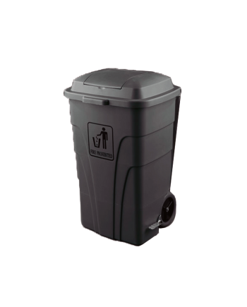 CONTENEDOR LYTEC 120L GRIS PEDAL AF07302A