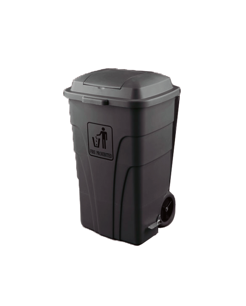 CONTENEDOR LYTEC 120L GRIS PEDAL AF07302A