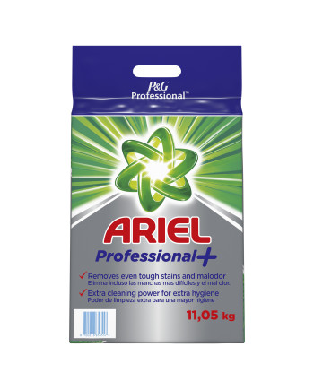 P&G ARIEL POLVO PROF+HYG (SACO 11.05KG) NUEVO