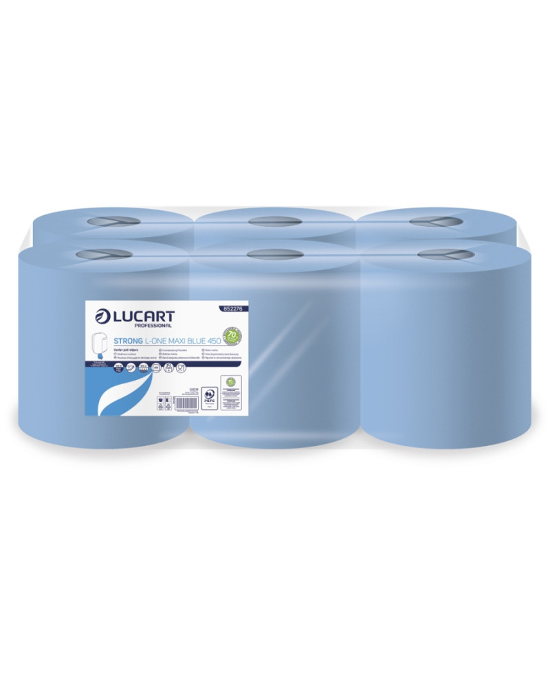 BOB.SEC.L-ONE MAXI AZUL 450 LUCART (1X6)