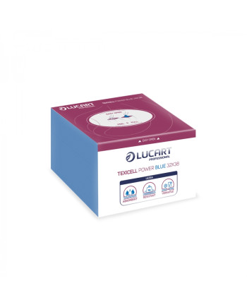 PAÑO LUCART TEX BLUE 853043 (CAJA 10PAQX80UNIDS) 80GRS/M2