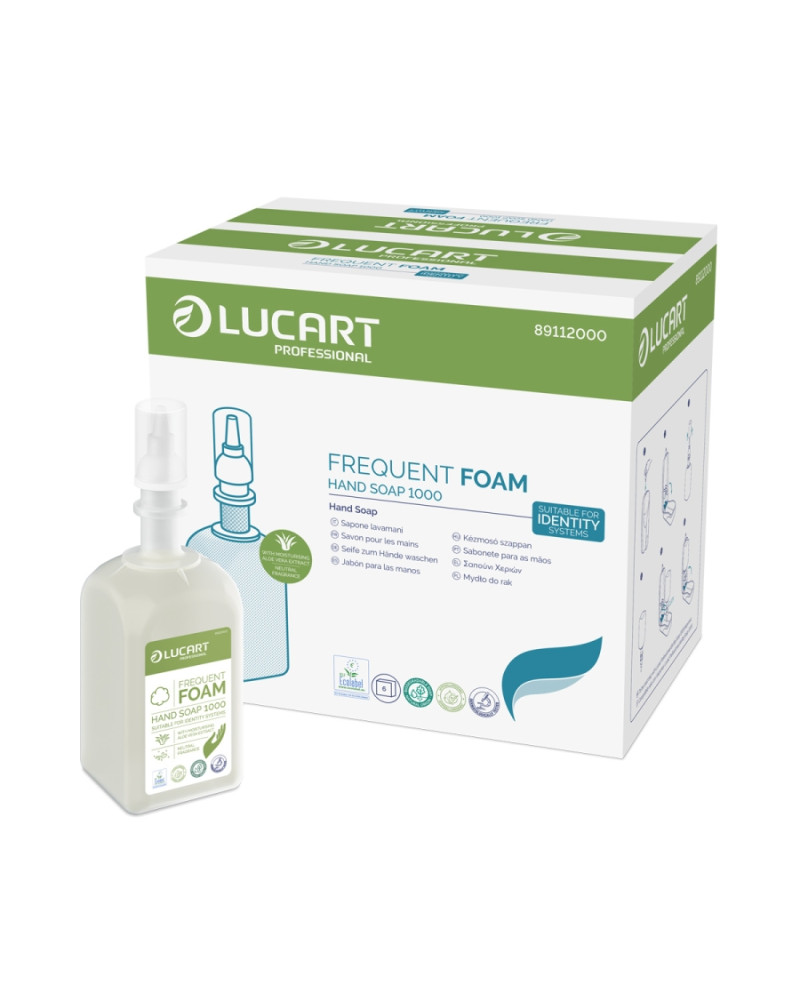 JABON LUCART FREQUENT FOAM (6X1000ML)