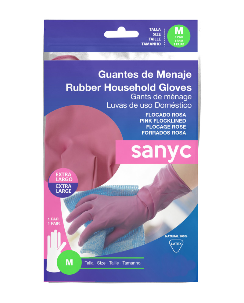 *GUANTE FLOC AM EXTRALARGO T/M UNIDAD