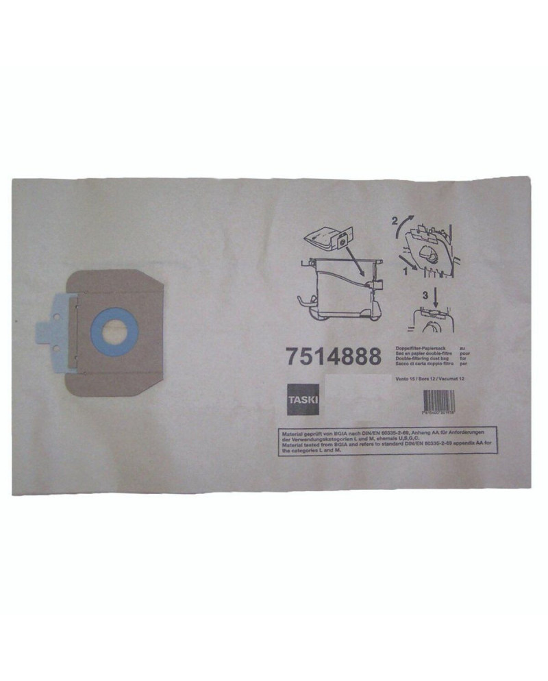 BOLSA ASPIRADOR TASKI VENTO 15 (10 UNIDS)