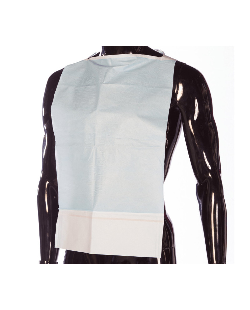 BABERO ADULTO (CAJA 500 UNDS) C/BOLSILLO