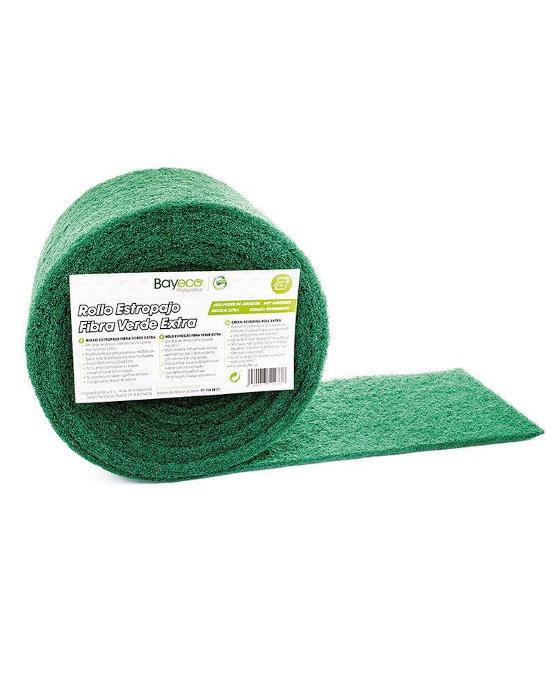 ROLLO FIBRA VERDE 4GASA (600X13 CM) UNIDAD
