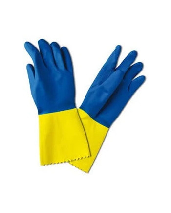 *GUANTE BICOLOR T/G (PAR)