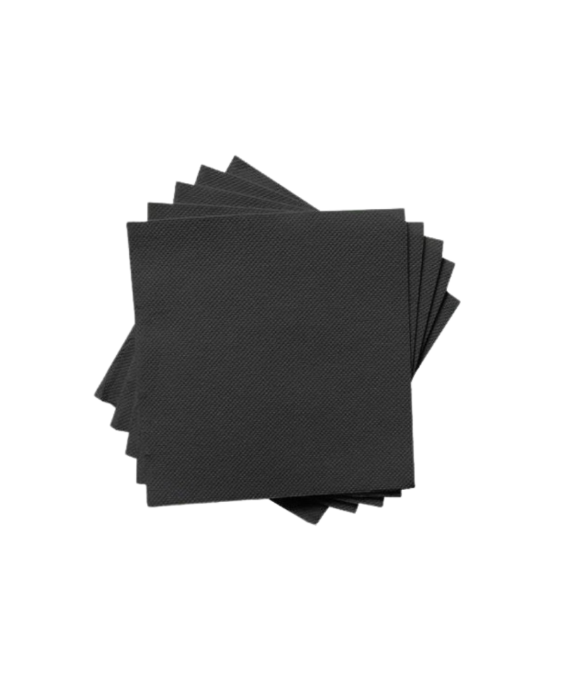 SERV.20X20 NEGRA 2/C P&P 32PAQX100UNIDS