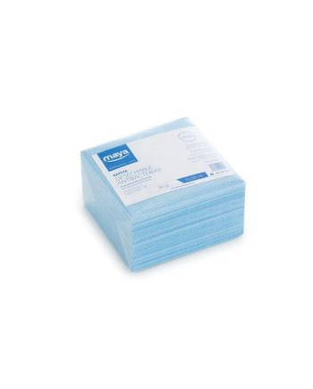 *BAY.DESECHABLE AZUL (50 UNIDS) ANTIBACTERIAS 35X38 80G/M2