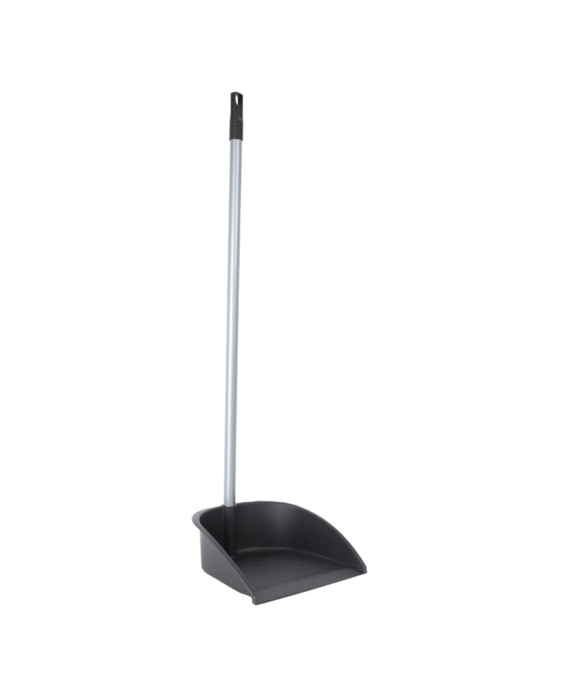 RECOGEDOR C/PALO MAYA BASICO GRIS (UNIDAD) PALO METALICO