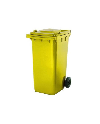 CONTENEDOR RUEDAS 240L AMARILLO