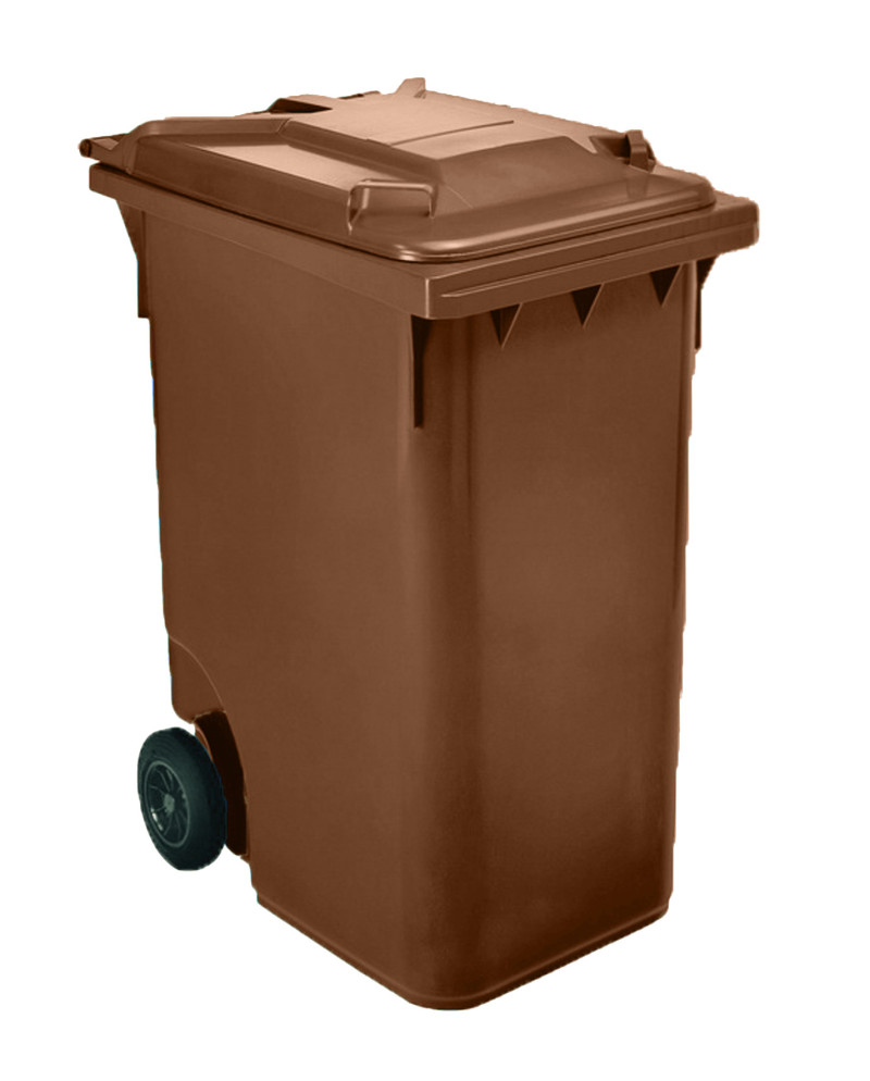 CONTENEDOR 360 LITROS GRIS TAPA MARRON (UNIDAD)