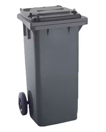 CONTENEDOR RUEDAS 120L GRIS
