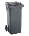 CONTENEDOR RUEDAS 120L GRIS