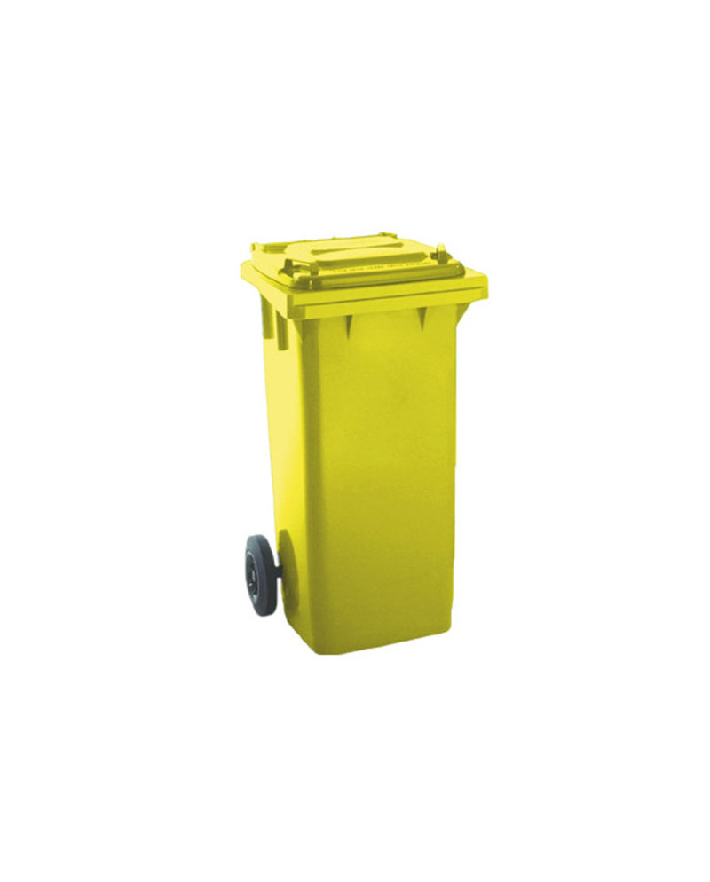 CONTENEDOR RUEDAS 120L AMARILLO