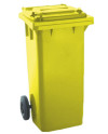 CONTENEDOR RUEDAS 120L AMARILLO