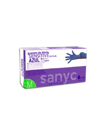 GUANTE NITRILO AZUL T/M (1X100) PRIME