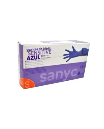 GUANTE NITRILO AZUL T/P (1X100) PRIME