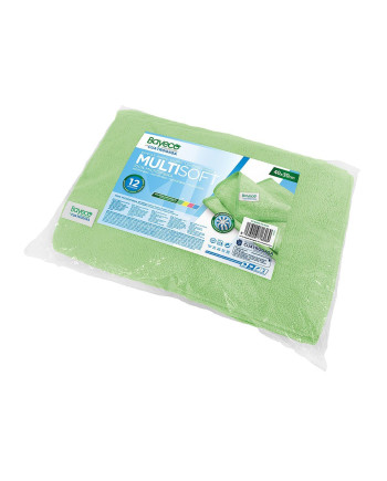 BAY.MICROFIBRA VERDE (12 UNIDS)