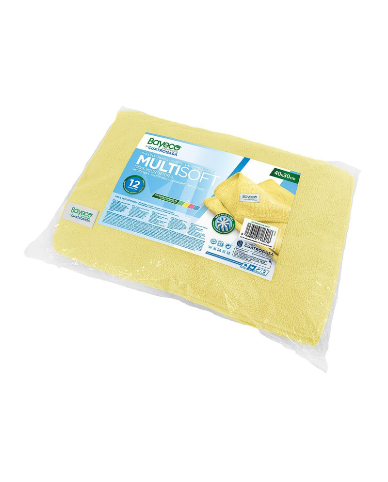 BAY.MICROFIBRA AMARILLA (12 UNIDS)