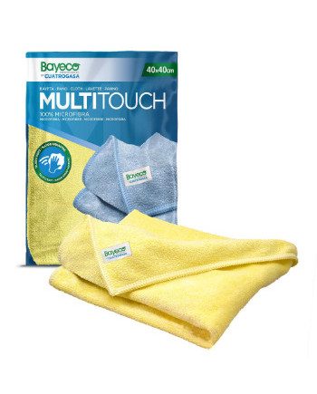 BAYETA AMARILLA MICROFIBRA PLUS 40X40 UNID