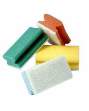 SCOTCHBRITE 245 CON ESPONJA AZUL NO RAYA 158X95MM (PAQUETE 10 UNIDS)