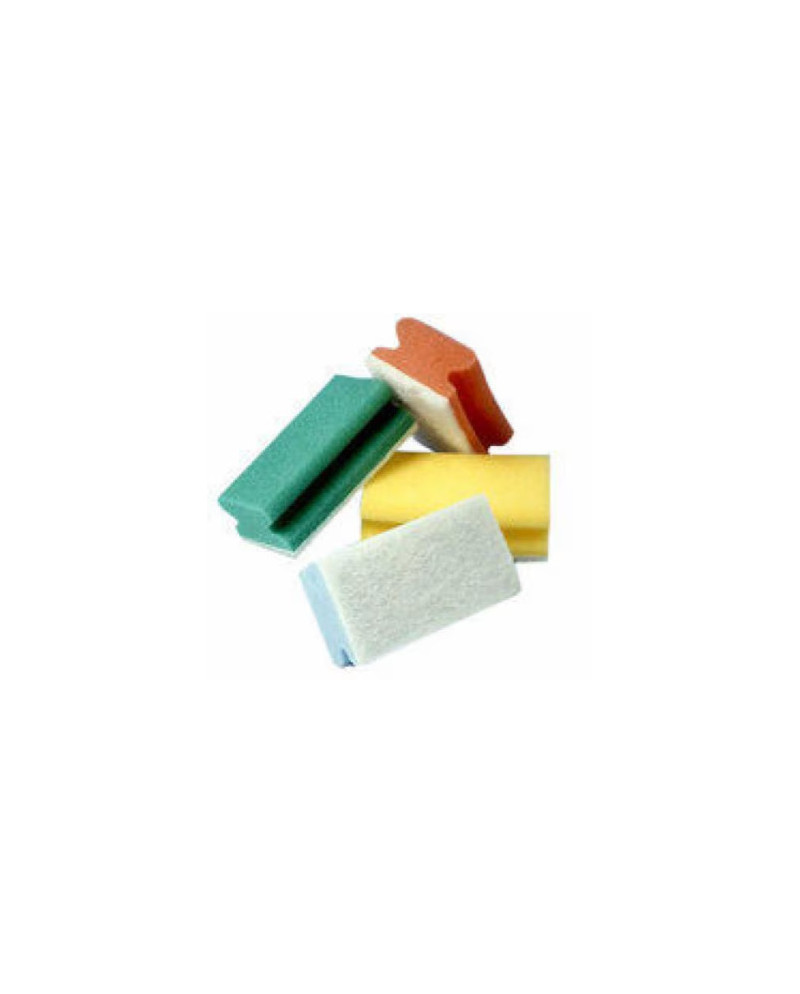 SCOTCHBRITE 245 CON ESPONJA AZUL NO RAYA 158X95MM (PAQUETE 10 UNIDS)