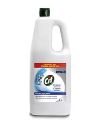 CIF PROFESIONAL CREMA CAJA DE 6 BOTELLAS DE 2 LITROS