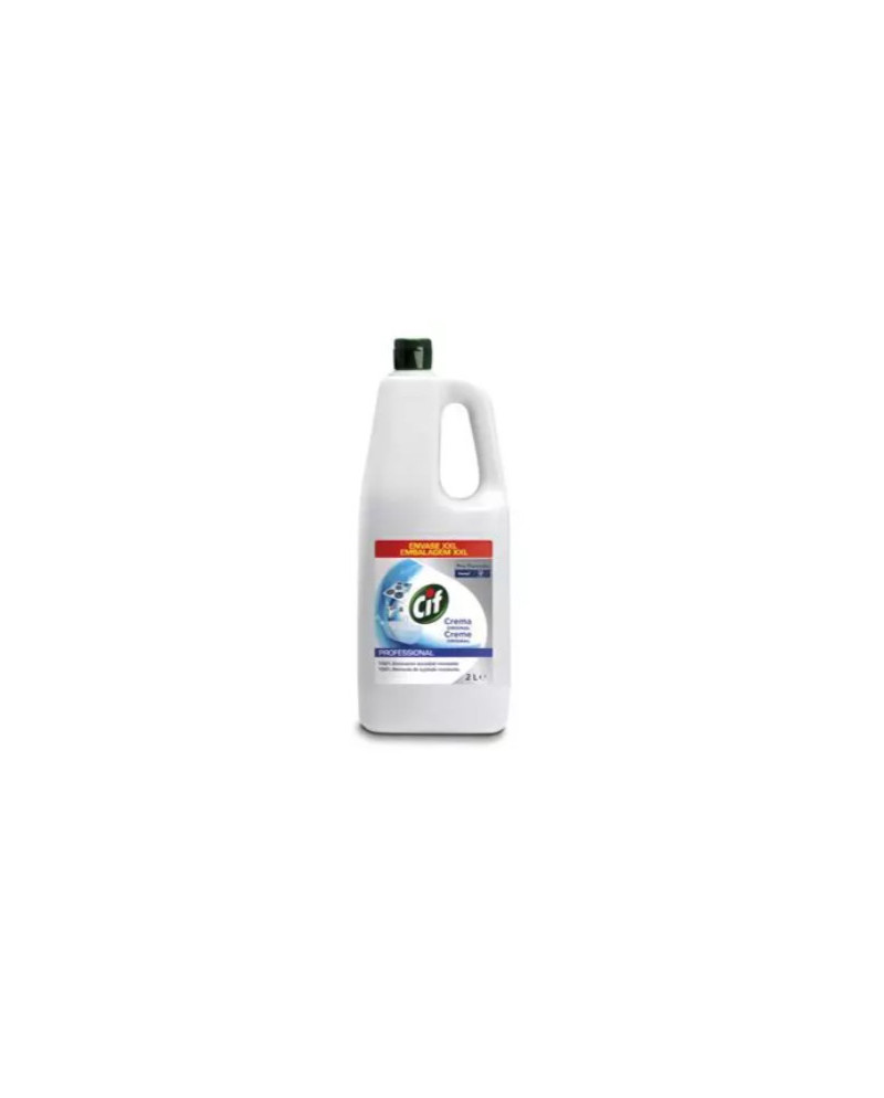 CIF PROFESIONAL CREMA CAJA DE 6 BOTELLAS DE 2 LITROS