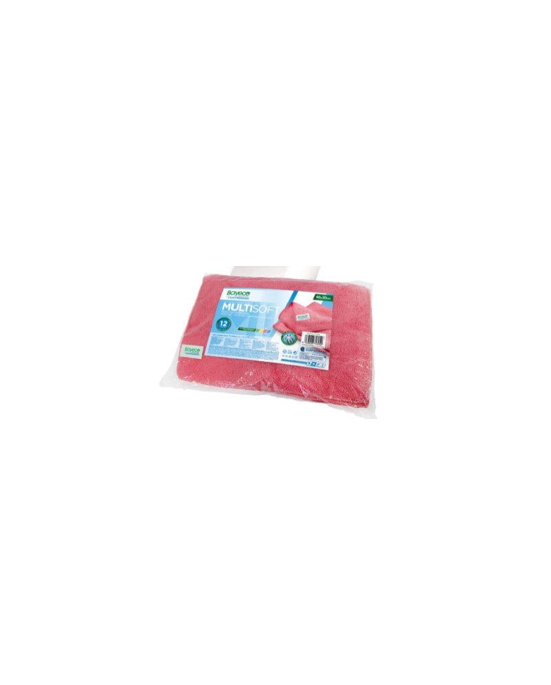 BAYETA ROJA MICROFIBRA BAYECO UNIDAD