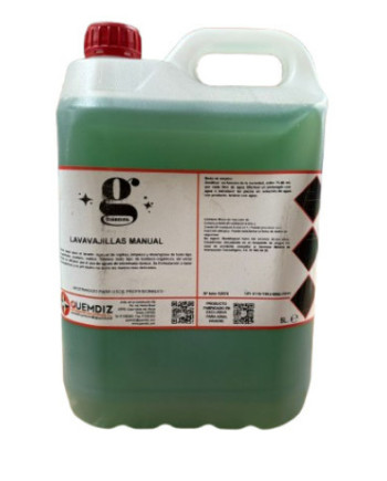 LAVAVAJILLAS MANUAL QUEMDIZ CLENING GARRAFA DE 5 LITROS