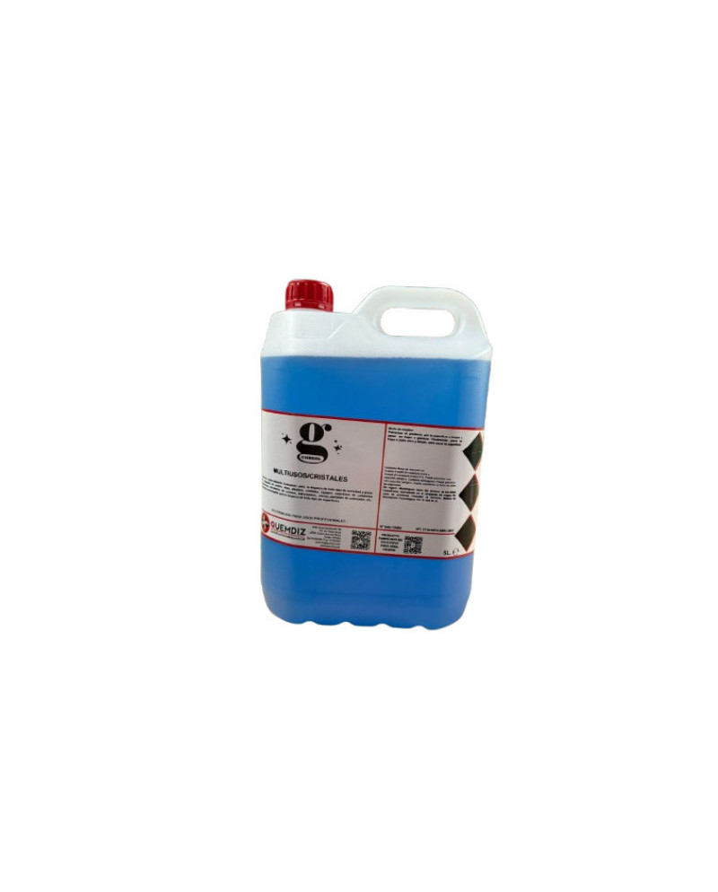 LIMPIACRISTALES MULTIUSOS QUEMDIZ CLEANING GARRAFA DE 5 LITROS
